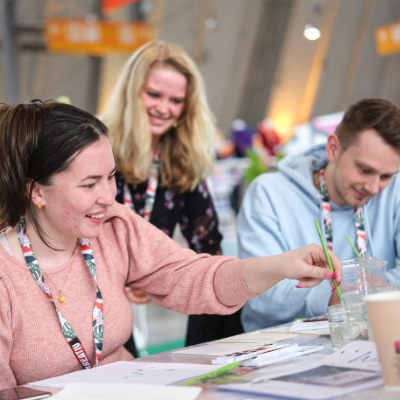 Kreativ-Workshop einfach kreativ auf der Messe Stuttgart